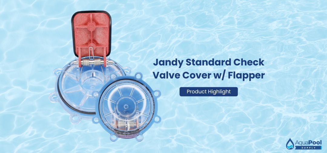 Keep Your Pool Flowing Smoothly with the Jandy Standard Check Valve Cover w/ Flapper 7056 - Aqua Pool Supply