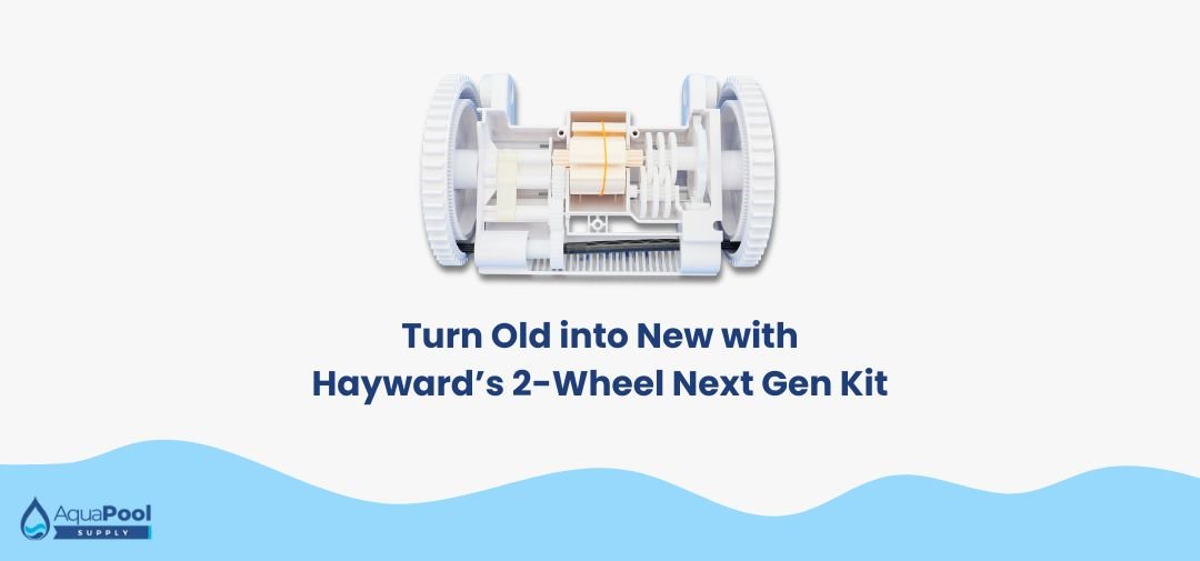 Restore Peak Cleaning Power with the Hayward 2-Wheel Next Generation Conversion Kit (PVGXH792KIT) - Aqua Pool Supply