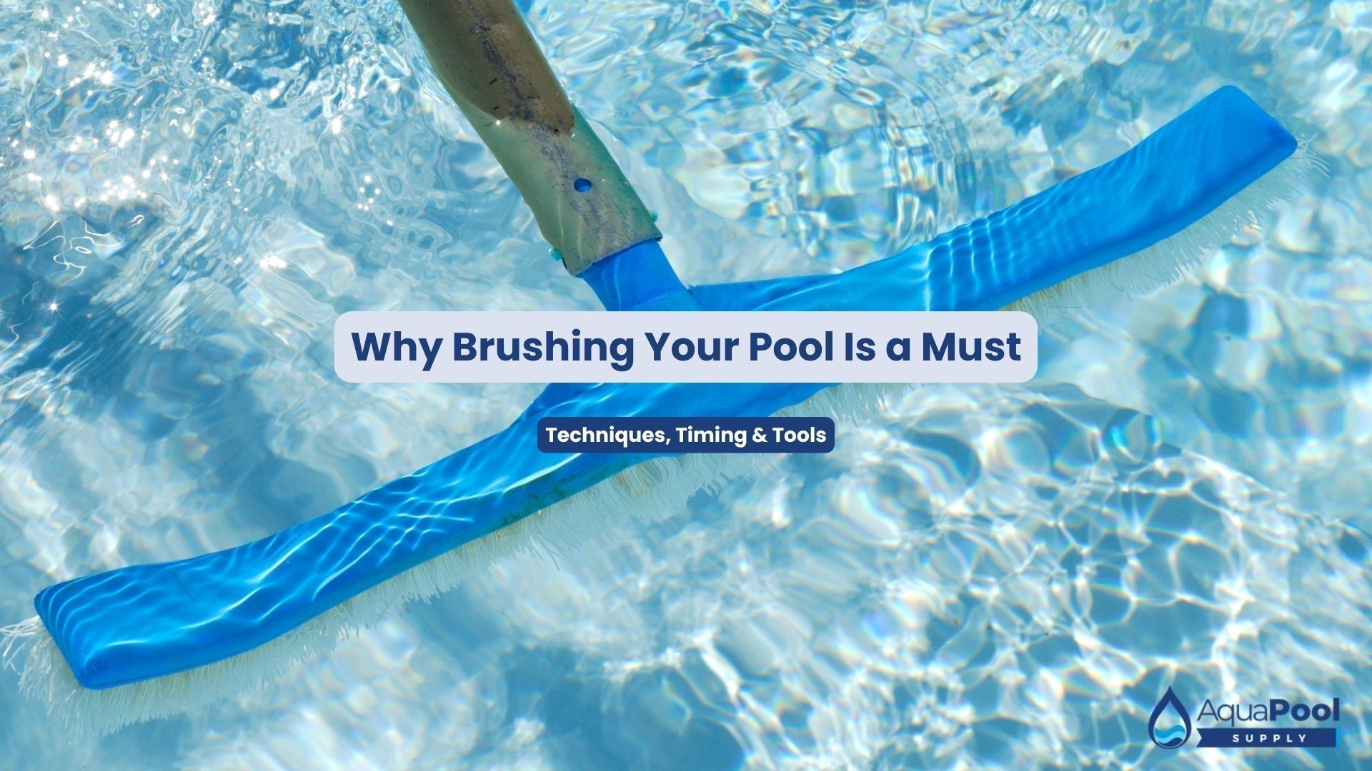 Why Brushing Your Pool Is a Must: Techniques, Timing & Tools Every Pool Owner Should Know - Aqua Pool Supply