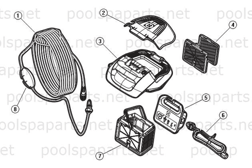 Hayward PoolCleaner R110 Replacement Parts