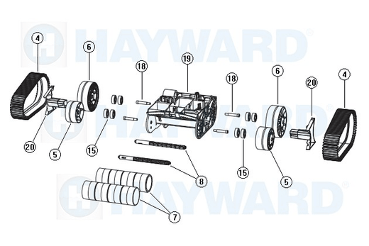 Hayward TracVac Replacement Parts