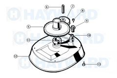 Hayward Wanda the Whale & Penguin Above-Ground Suction Pool Cleaner