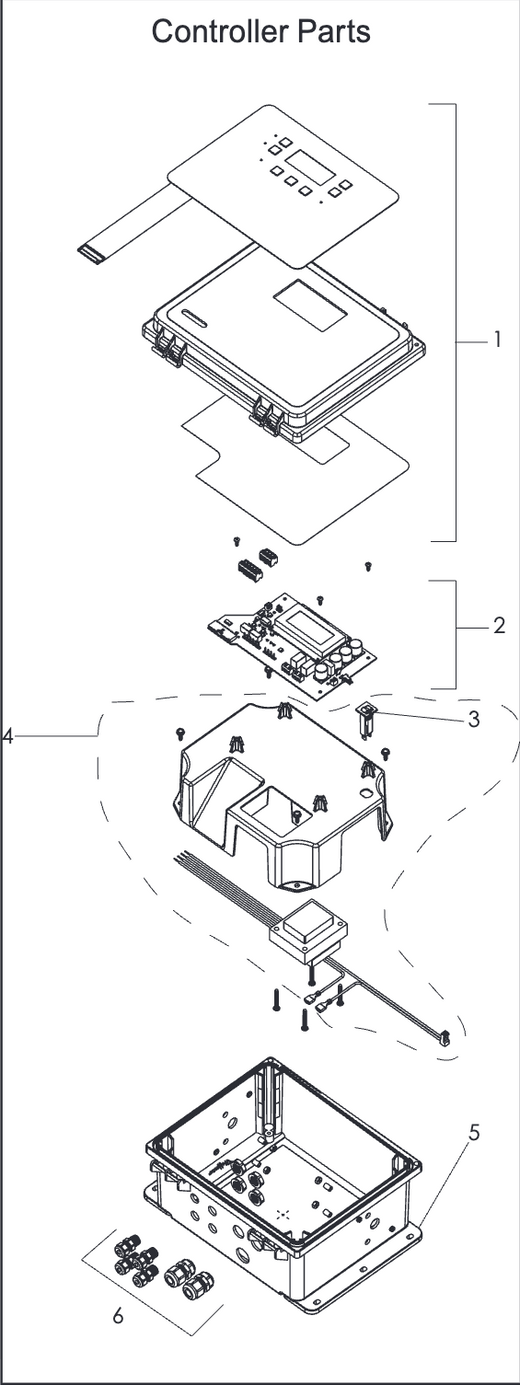 Pentair Commercial IntelliChem Controller Replacement Parts