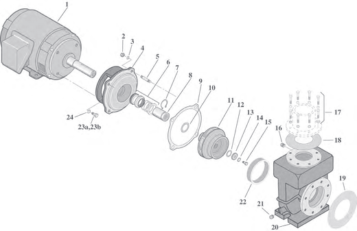 Pentair CSPH & CCSPH Series Commercial Pump Replacement Parts