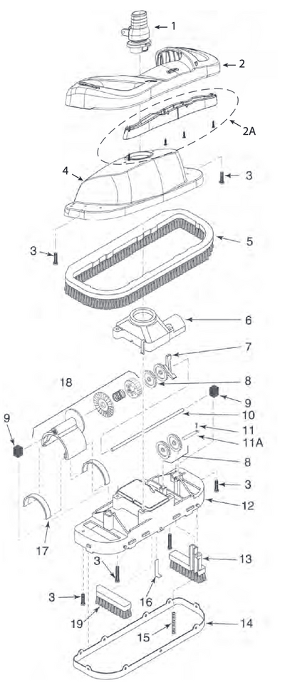 Dorado Suction-Side Cleaner