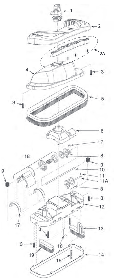 Dorado Suction-Side Cleaner