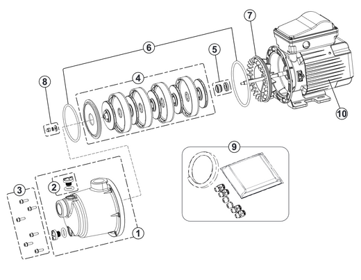 Pentair HydroBoost Booster Pump Replacement Parts