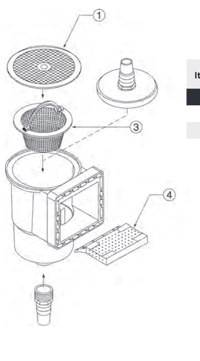 HydroSkim Aboveground Skimmer