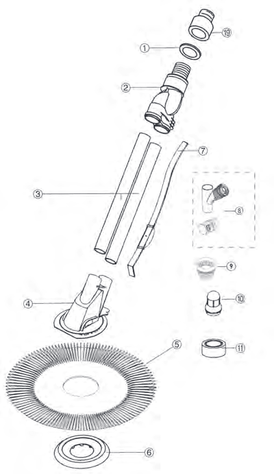 Kreepy Krauly E-Z Vac Above Ground Cleaner