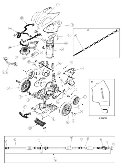 Racer Pressure-Side Cleaner