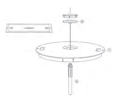 Skimmer Lid with Thermometer