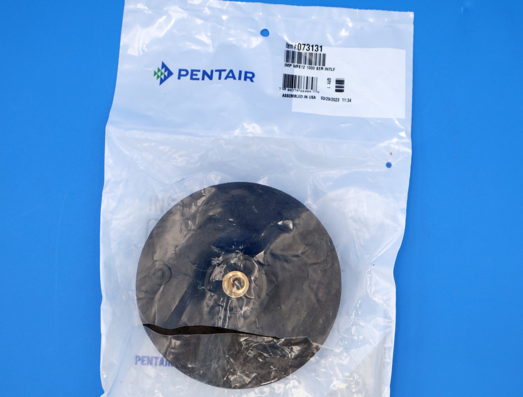 Pentair WhisperFlo / Intelliflo Impeller 3HP 073131