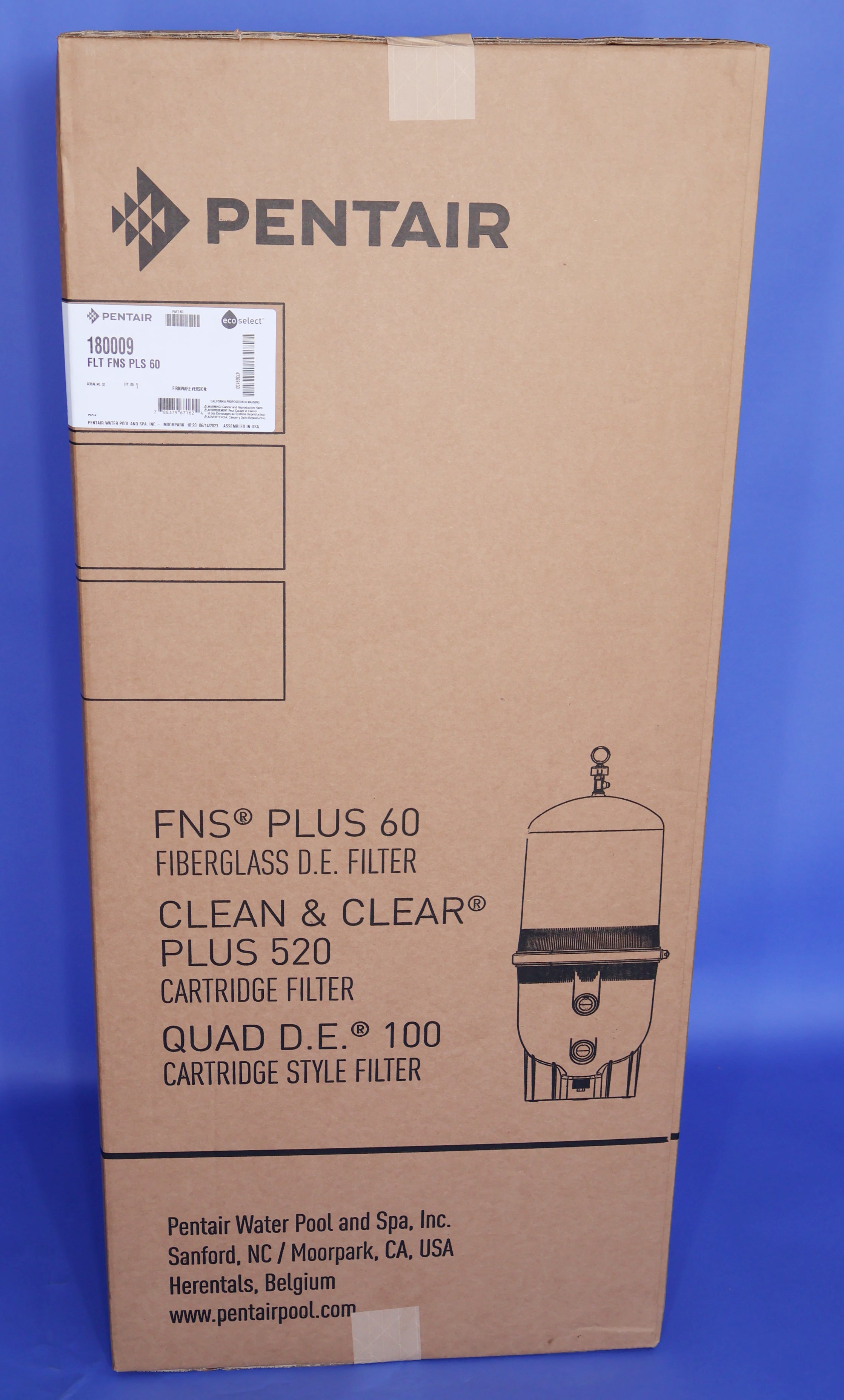 Pentair FNS Plus Filter 60 EC-180009
