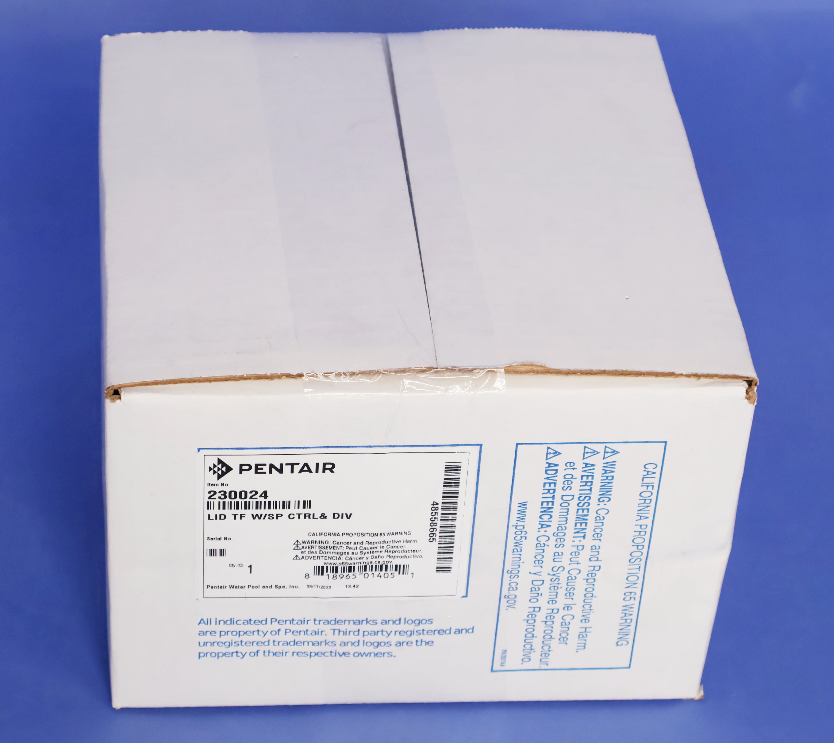 Pentair In-Floor (A&A) Top Feed Upper Housing w/ Speed Control & Diverter 230024 522677