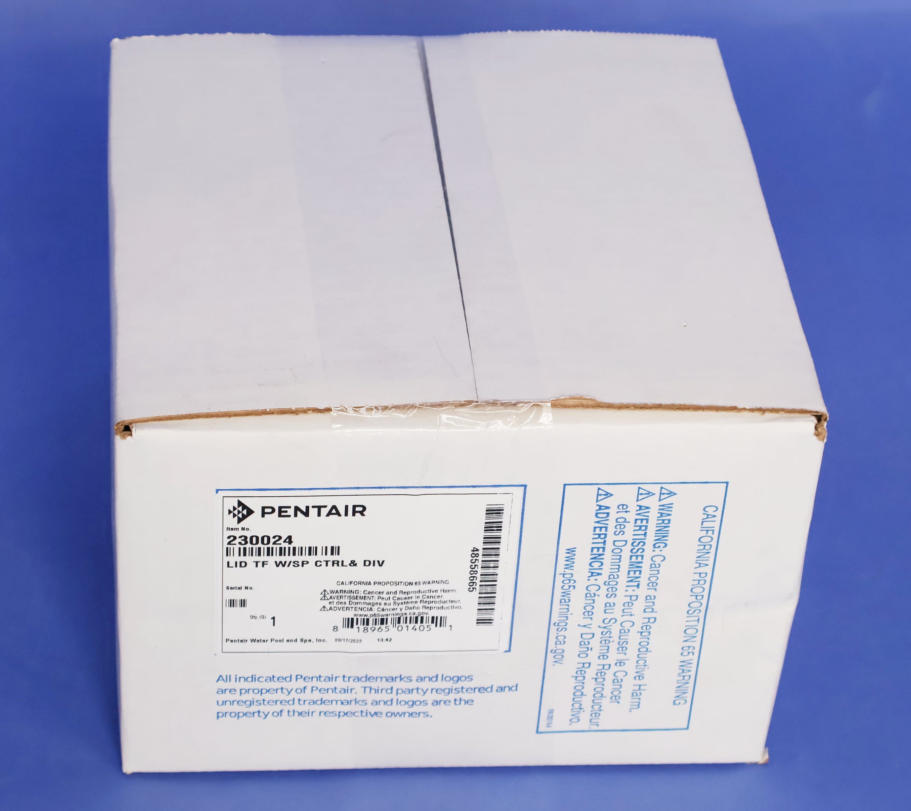 Pentair In-Floor (A&A) Top Feed Upper Housing w/ Speed Control & Diverter 230024 522677