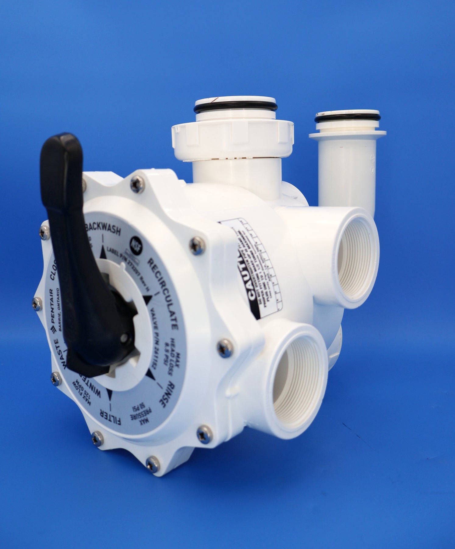 Pentair FNS Plus 2" Hi-Flow Multiport Valve with Plumbing 261152