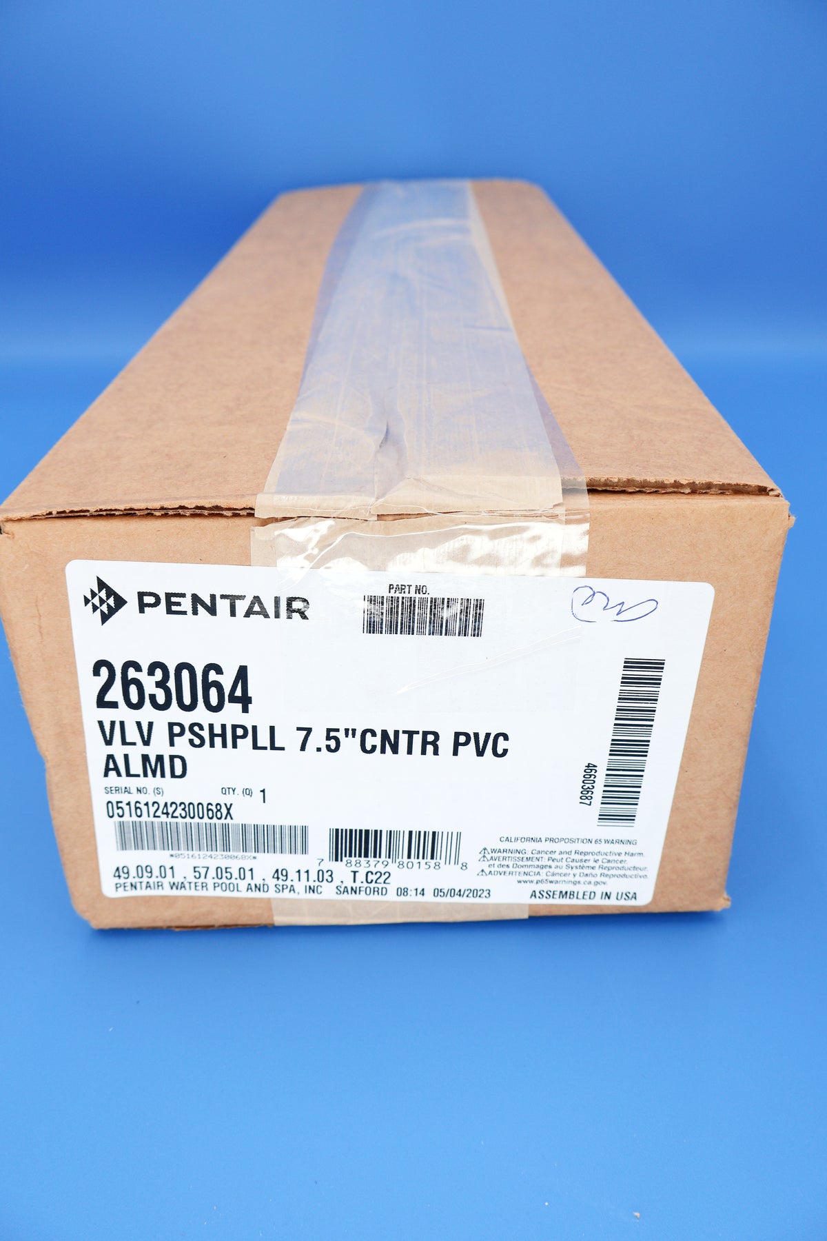 Pentair 2" PVC Push-Pull Valve Kit 263064