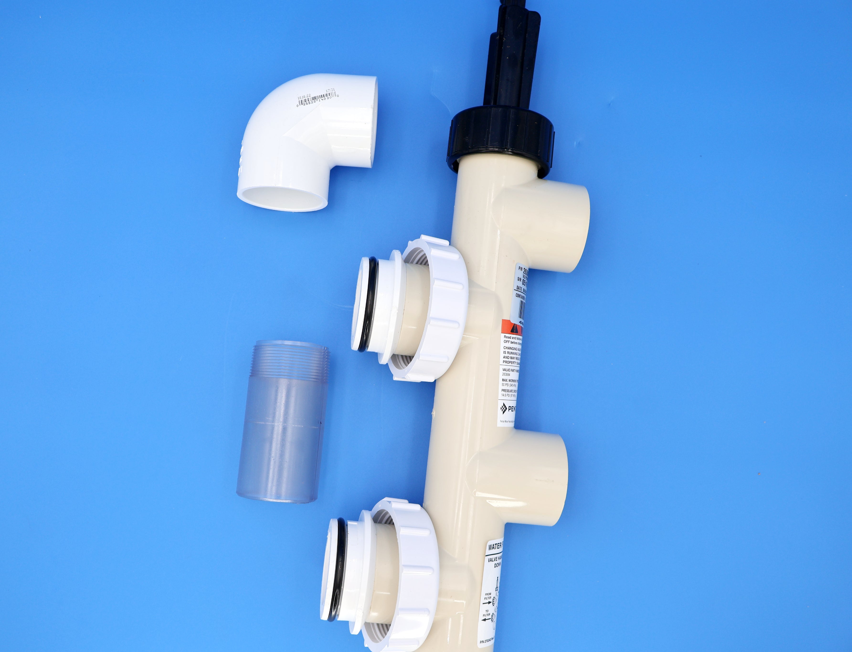 Pentair 2" PVC Push-Pull Valve Kit 263064
