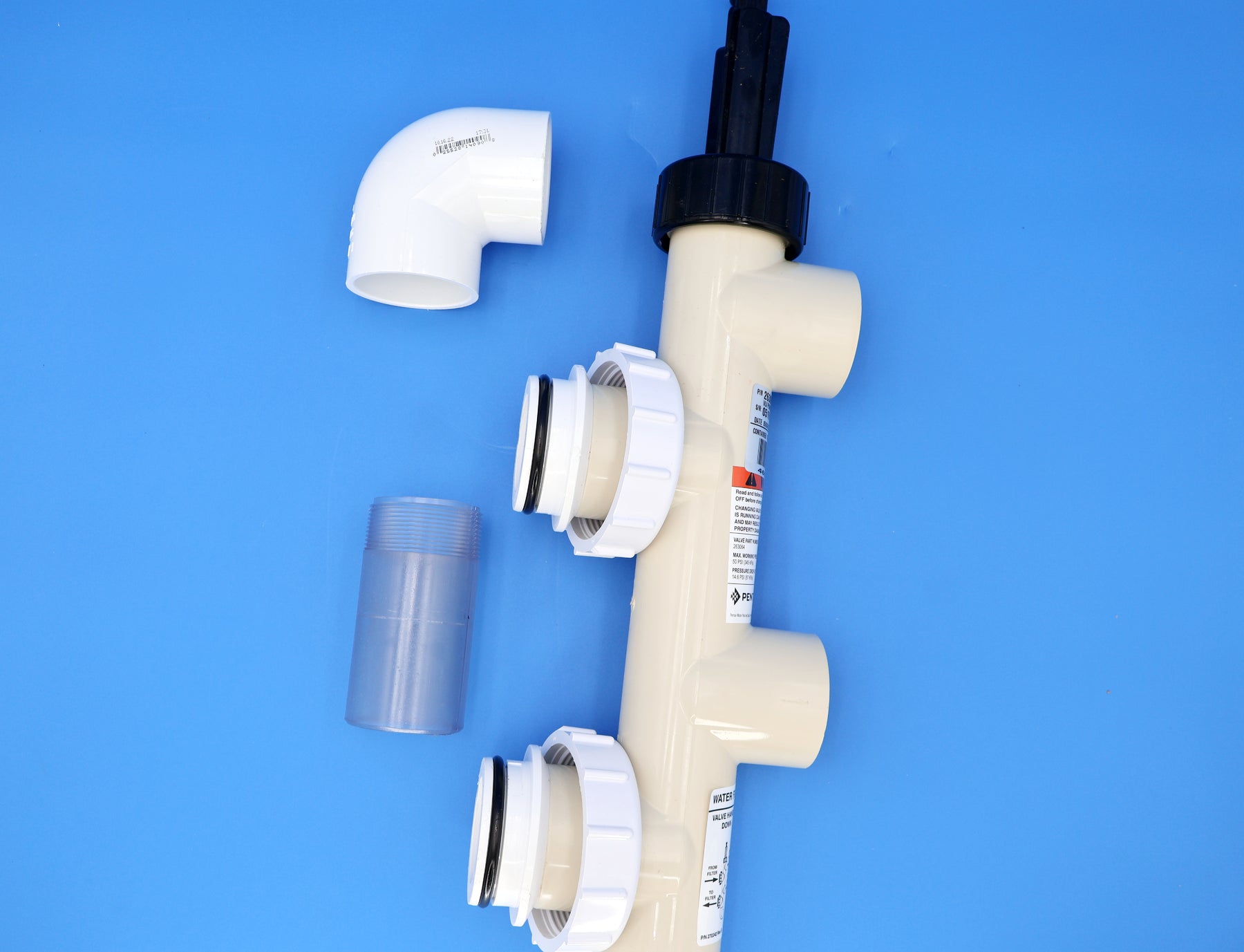 Pentair 2" PVC Push-Pull Valve Kit 263064