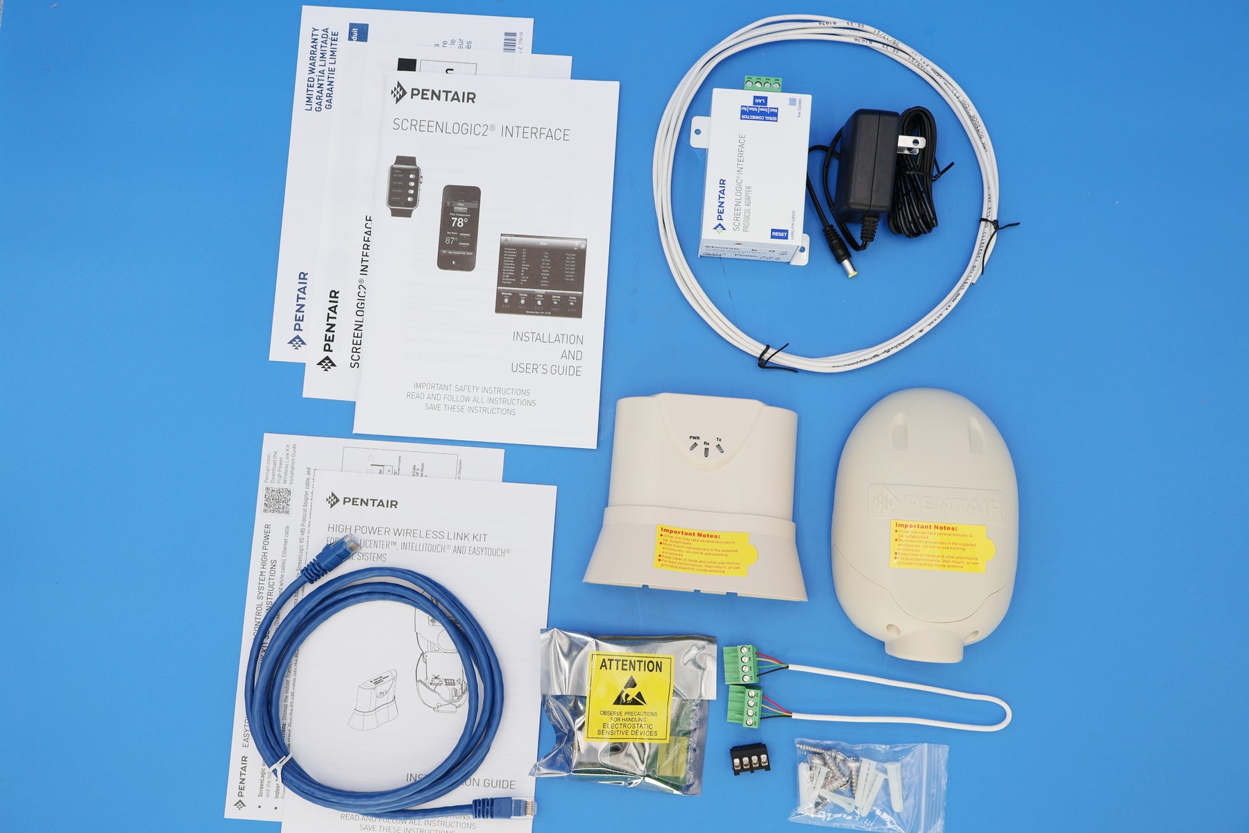Pentair ScreenLogic2 Wireless Interface Bundle EC-522104