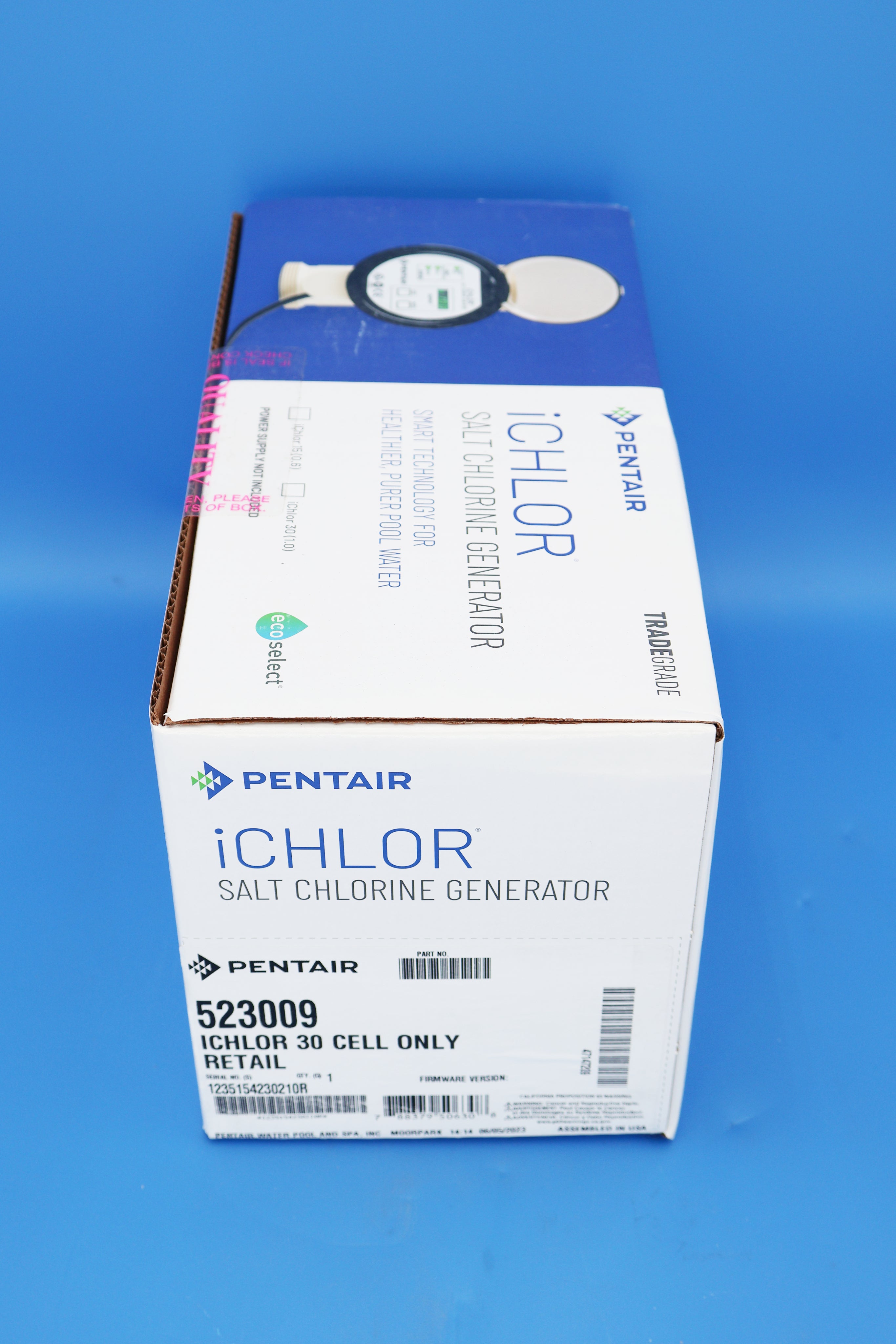 Pentair iChlor 30 Salt Chlorine Generator (Cell Only) 523009