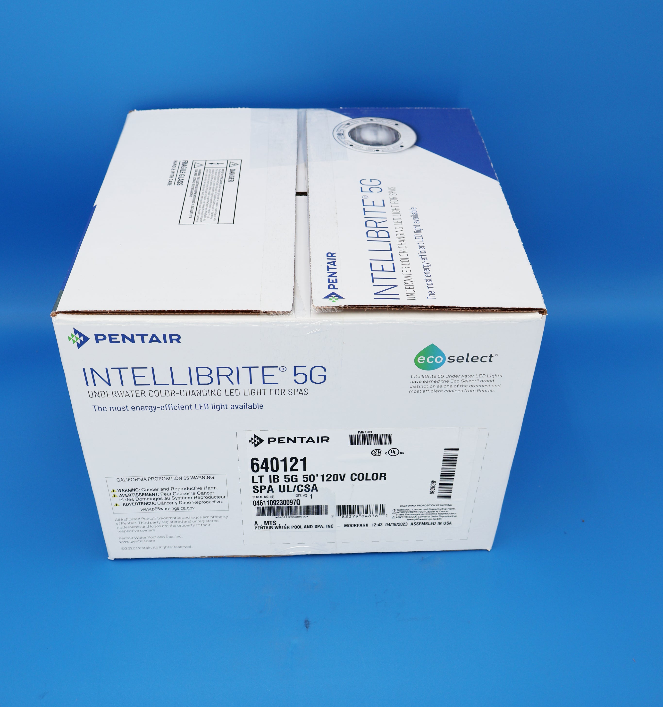 Pentair IntelliBrite 5G Color LED Spa Light 120V 18W 50' Cord 640121