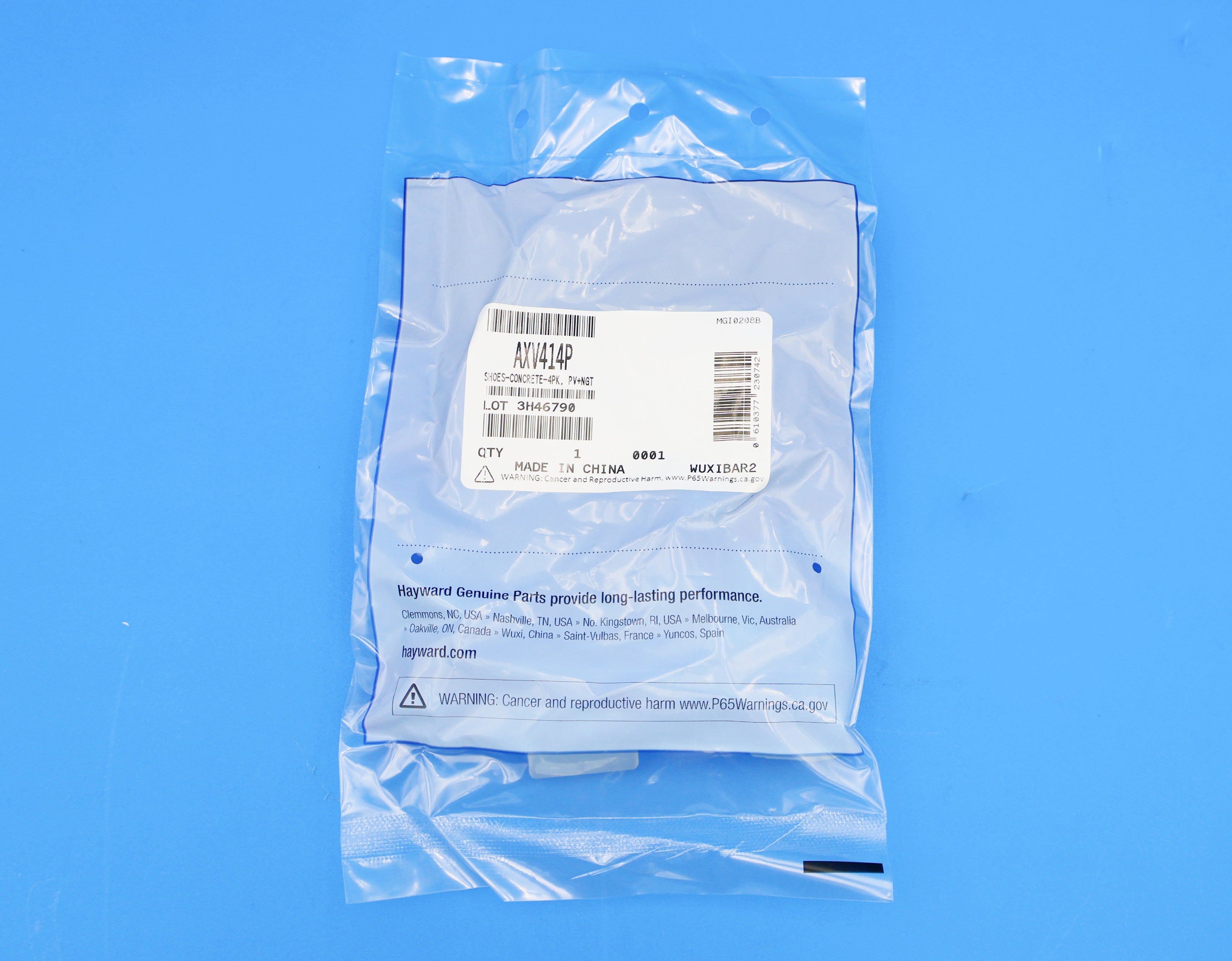 Hayward Pod Shoes for Concrete, 4/Pack | AXV414P