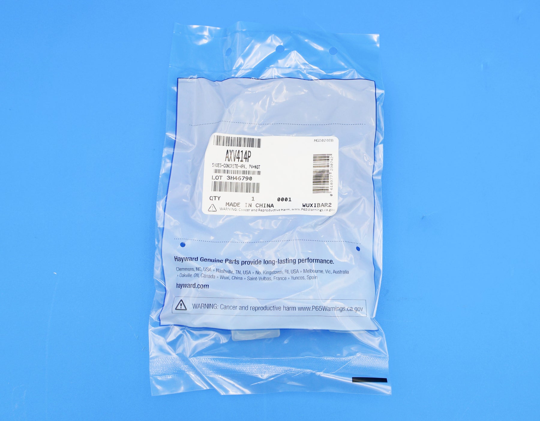 Hayward Pod Shoes for Concrete, 4/Pack | AXV414P