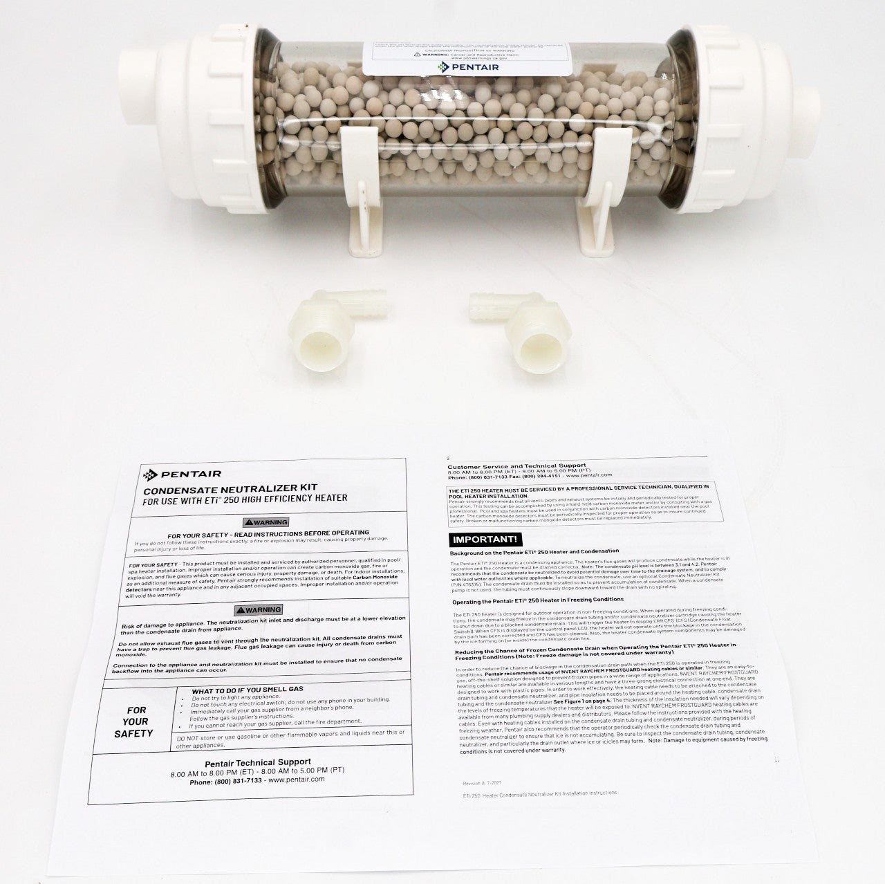 Pentair ETi 250 Condensate Neutralizer Replacement 476375 - Heater Parts - img-1