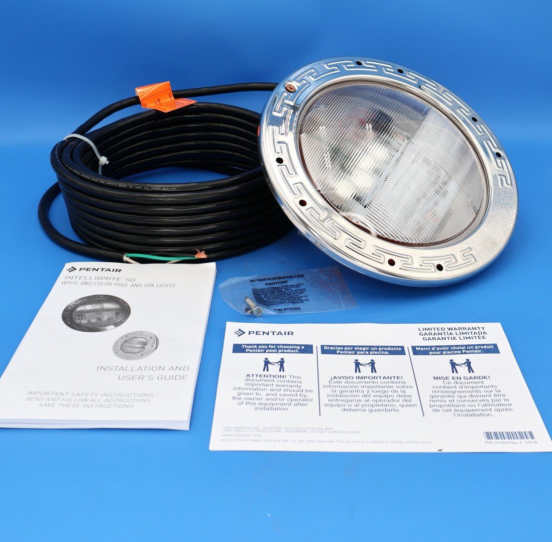 Pentair IntelliBrite® 5G Color LED Pool Light 120V 26W 50' Cord 601001 - Pool Lights - img-1