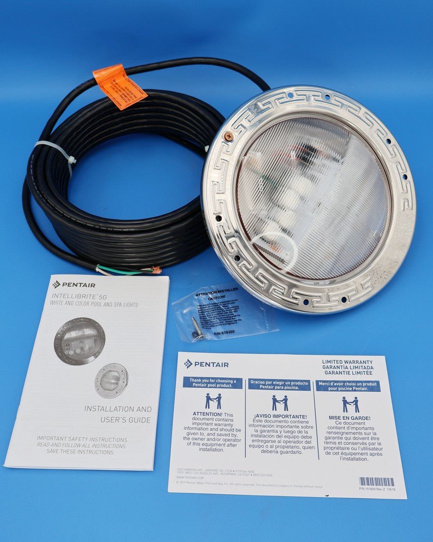 Pentair IntelliBrite® 5G Color LED Pool Light 120V 26W 50' Cord 601001 - Pool Lights - img-5