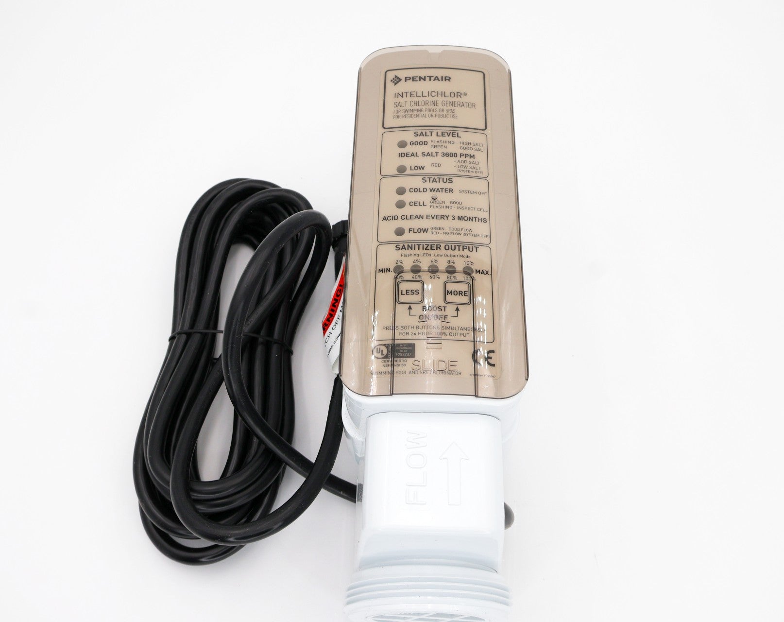 Pentair IntelliChlor IC15 Salt Chlorine Generator Cell 15K gal 520888 - Salt Chlorine Generation - img - 2