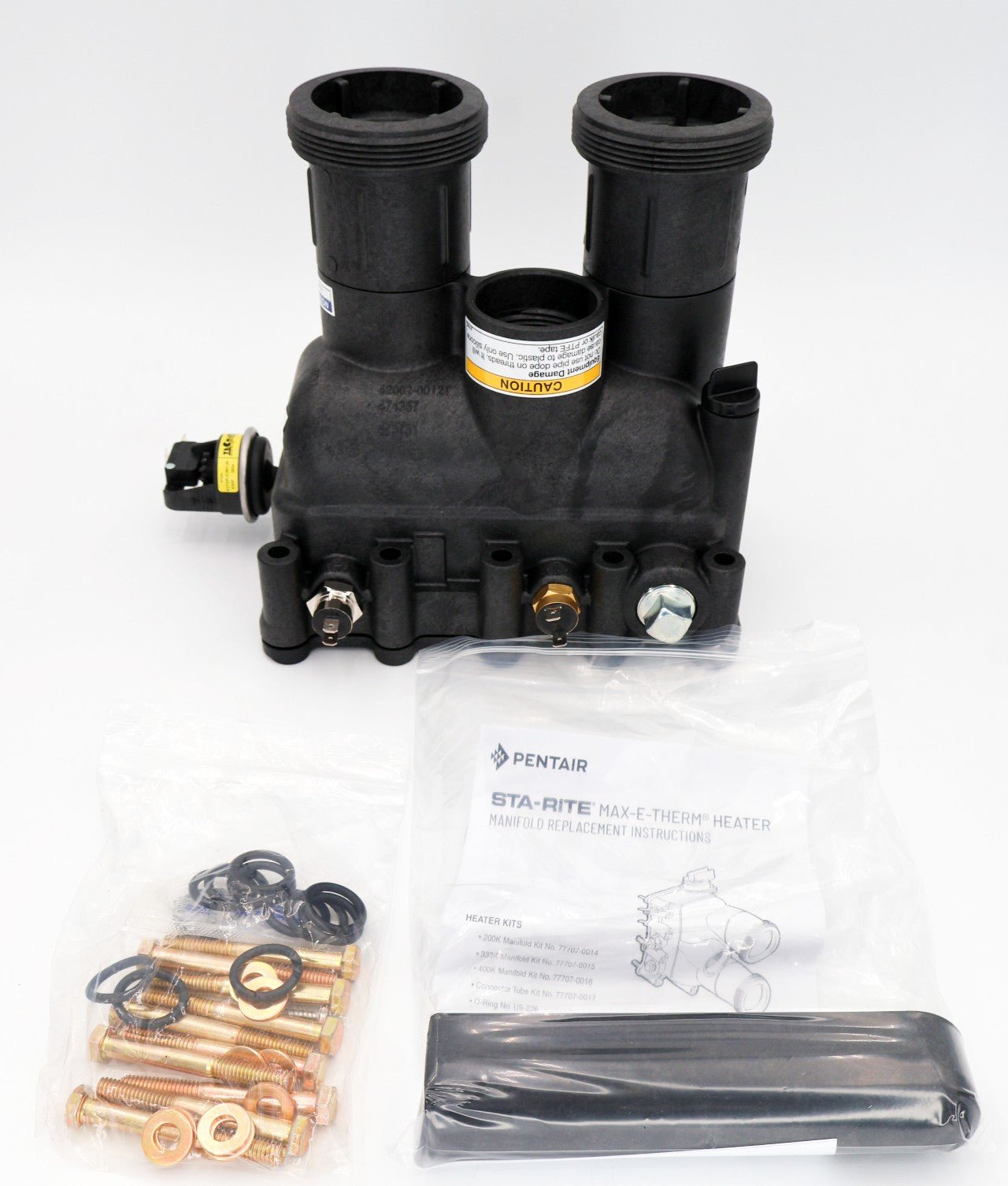 Pentair Manifold Kit for Mastertemp Heater 77707-0016 - Heater Parts - img-1
