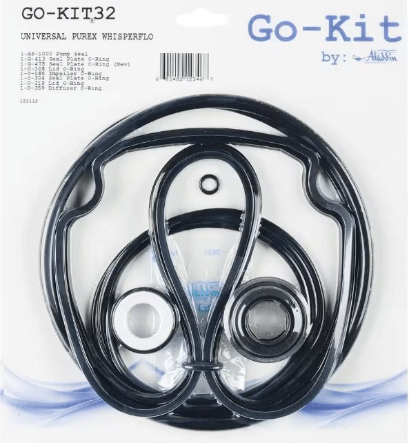 Pentair WhisperFlo / IntelliFlo Pump Seal Kit GO - KIT32 - img - 1