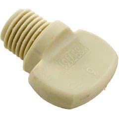 Pentair WhisperFlo/SuperFlo Drain Plug, Almond | 071131Z - Pump Parts - img - 1