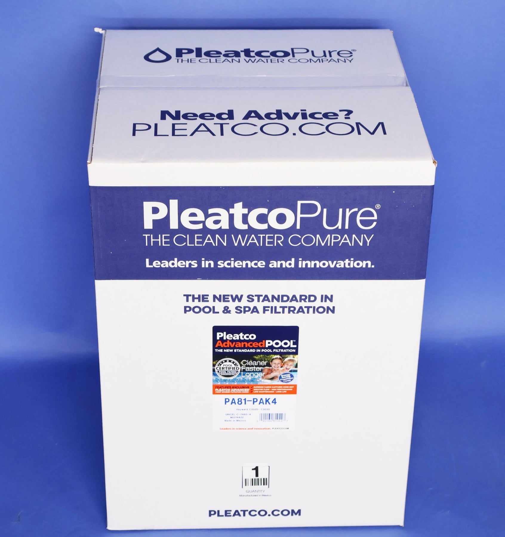 Pleatco Filtration PA81 - PAK4 Pool Filter Cartridge Replacement for Unicel C - 7483 - 4, Filbur FC - 6425 - Pool Filter Parts - img - 4