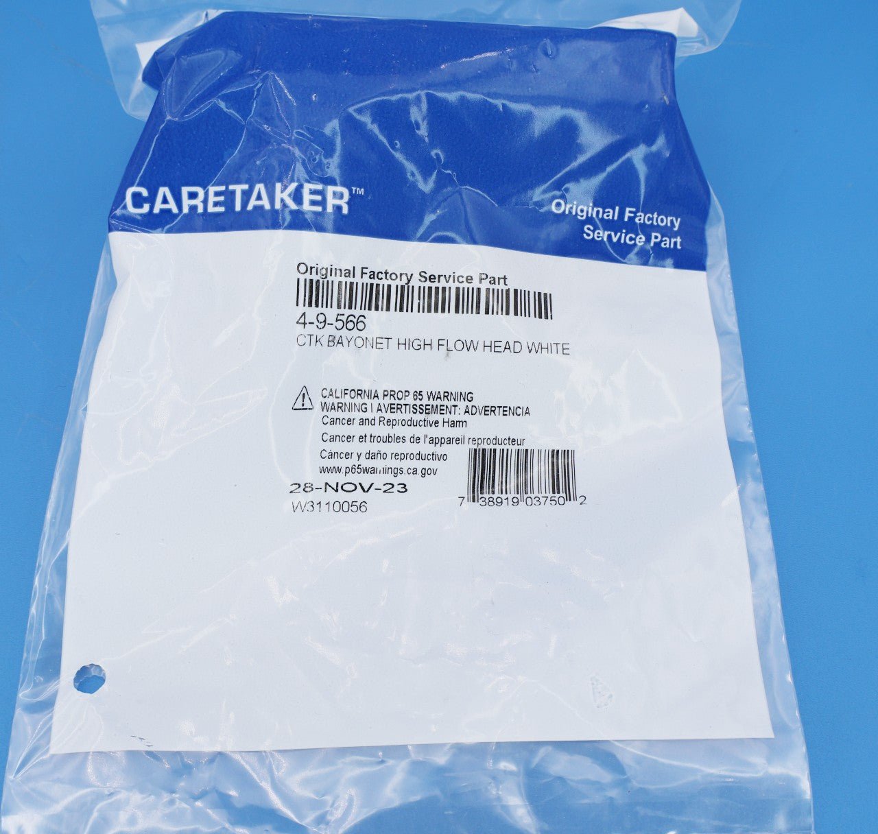 Caretaker 99 (Jandy In-Floor) High Flow Cleaning Head Bright White 4-9-566 - Pop-Up Heads - img-6
