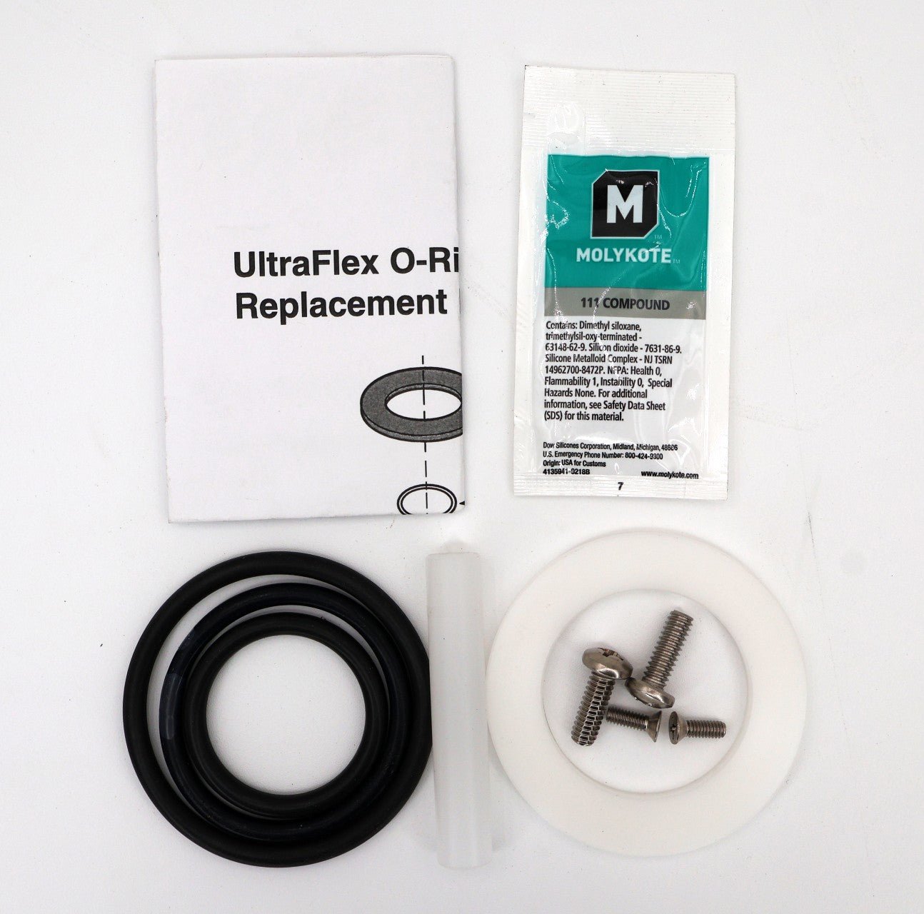 Caretaker 99 (Jandy In-Floor) Ultraflex O-Ring Kit 4-7-4 - In Floor Cleaning System Valve Parts - img-1