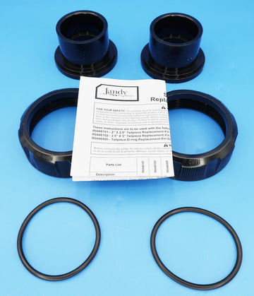 Jandy ePump Unions w/ O-Rings 2" X 2.5" R0446101 - Pool Pump Parts - img-1