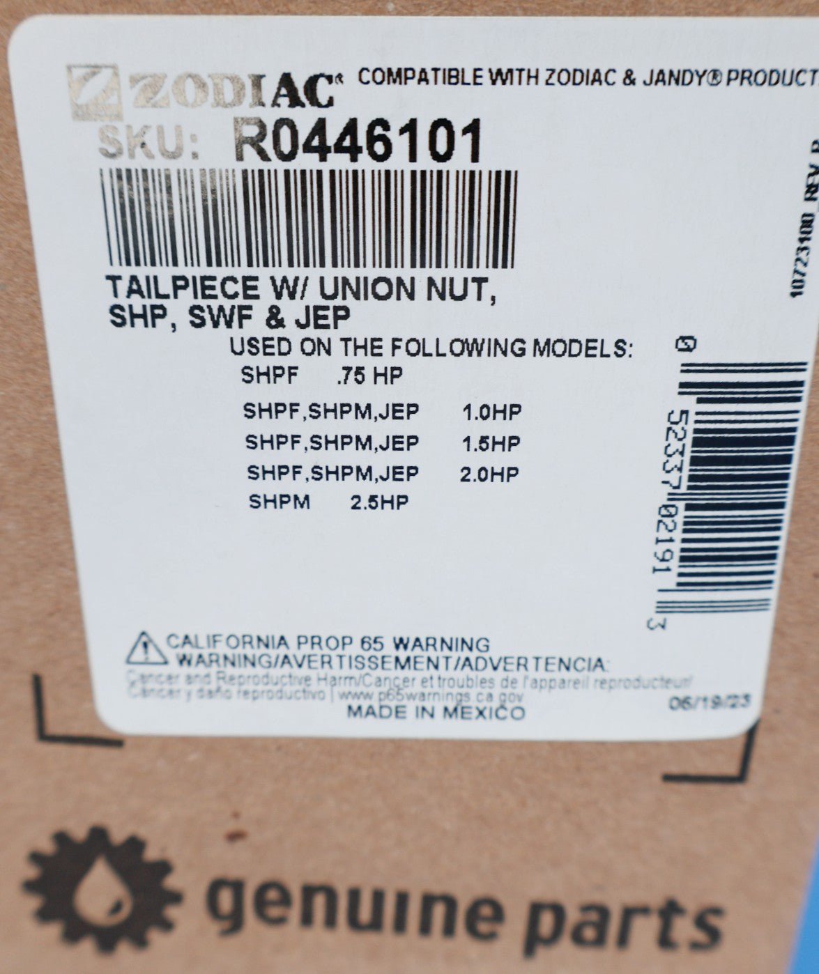 Jandy ePump Unions w/ O-Rings 2" X 2.5" R0446101 - Pool Pump Parts - img-6