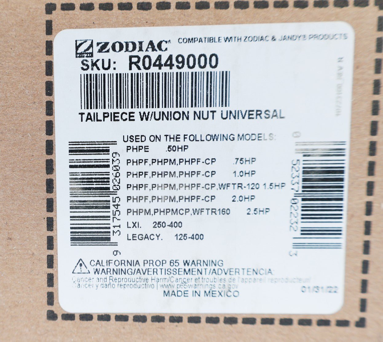 Jandy VS PlusHP Union Set 2" X 2.5" R0449000 - Pool Pump Parts - img-7