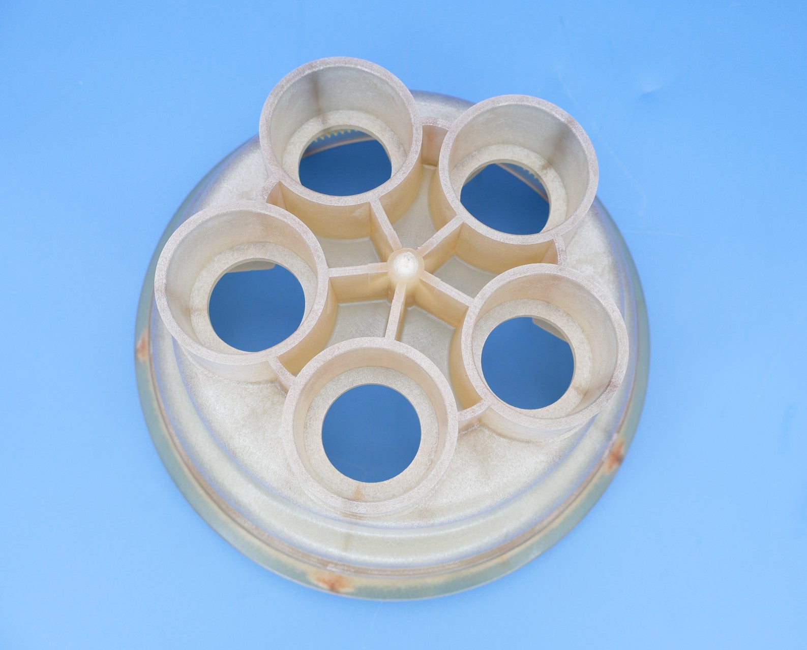 Pentair 1.5" 5-Port Valve Lower Housing 230150 - In Floor Cleaning System Valve Parts - img-2