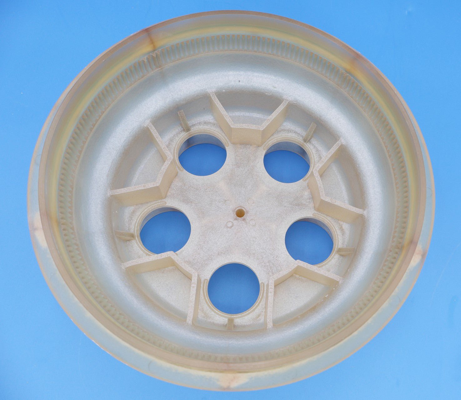 Pentair 1.5" 5-Port Valve Lower Housing 230150 - In Floor Cleaning System Valve Parts - img-5