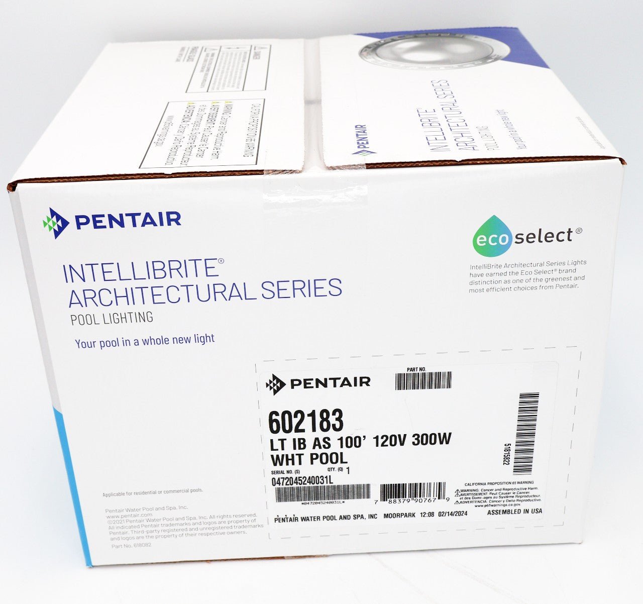 Pentair Intellibrite Architectural Series 300W White Pool Light 602183 - Pool Lights - img-7