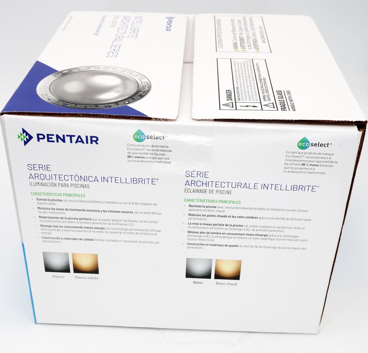 Pentair Intellibrite Architectural Series 300W White Pool Light 602183 - Pool Lights - img-5