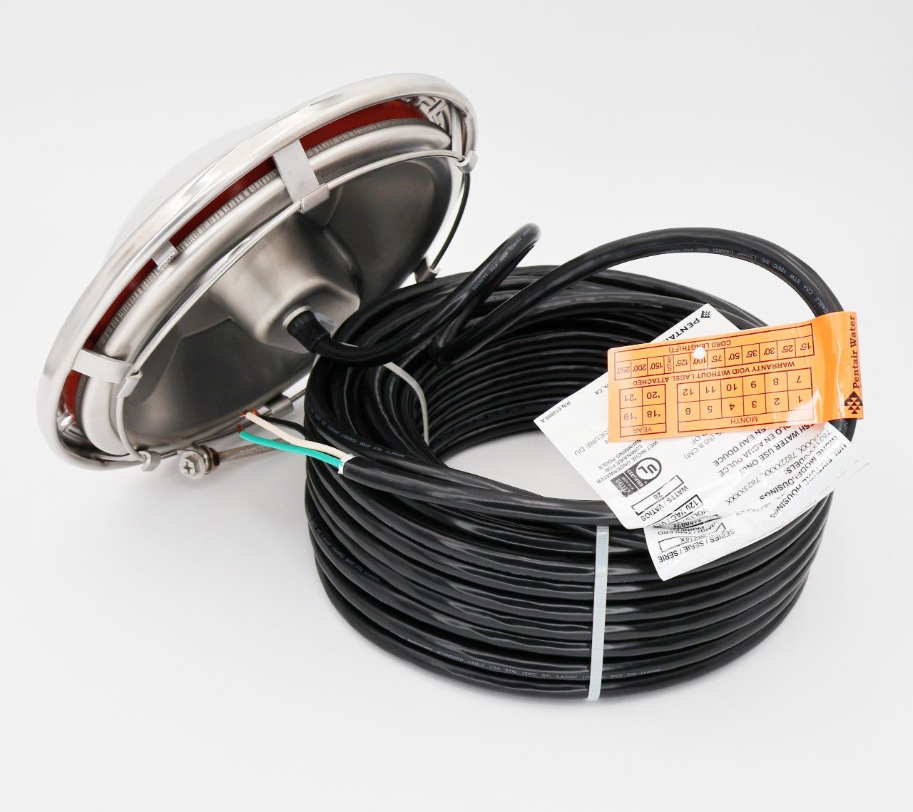 Pentair Intellibrite Architectural Series LED Pool Light RGBW 100' 120V 602187 - Pool Lights - img-3