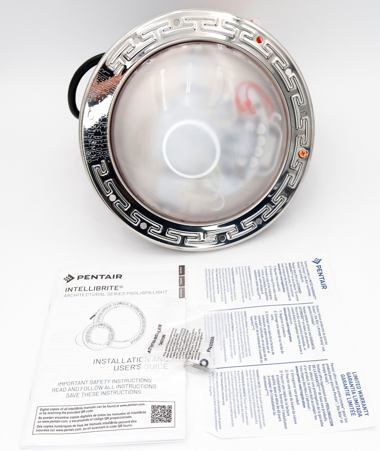 Pentair Intellibrite Architectural Series LED Pool Light RGBW 100' 120V EC-602232 - Pool Lights - img-1