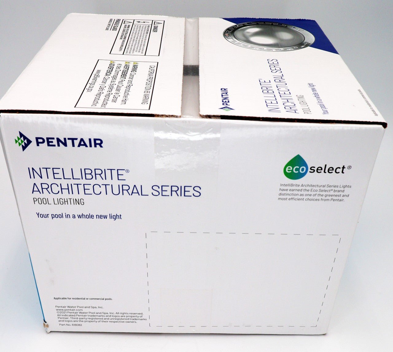 Pentair Intellibrite Architectural Series LED White 500W Equivalent Pool Light 100' 12V EC-602234 - Pool Lights - img-5
