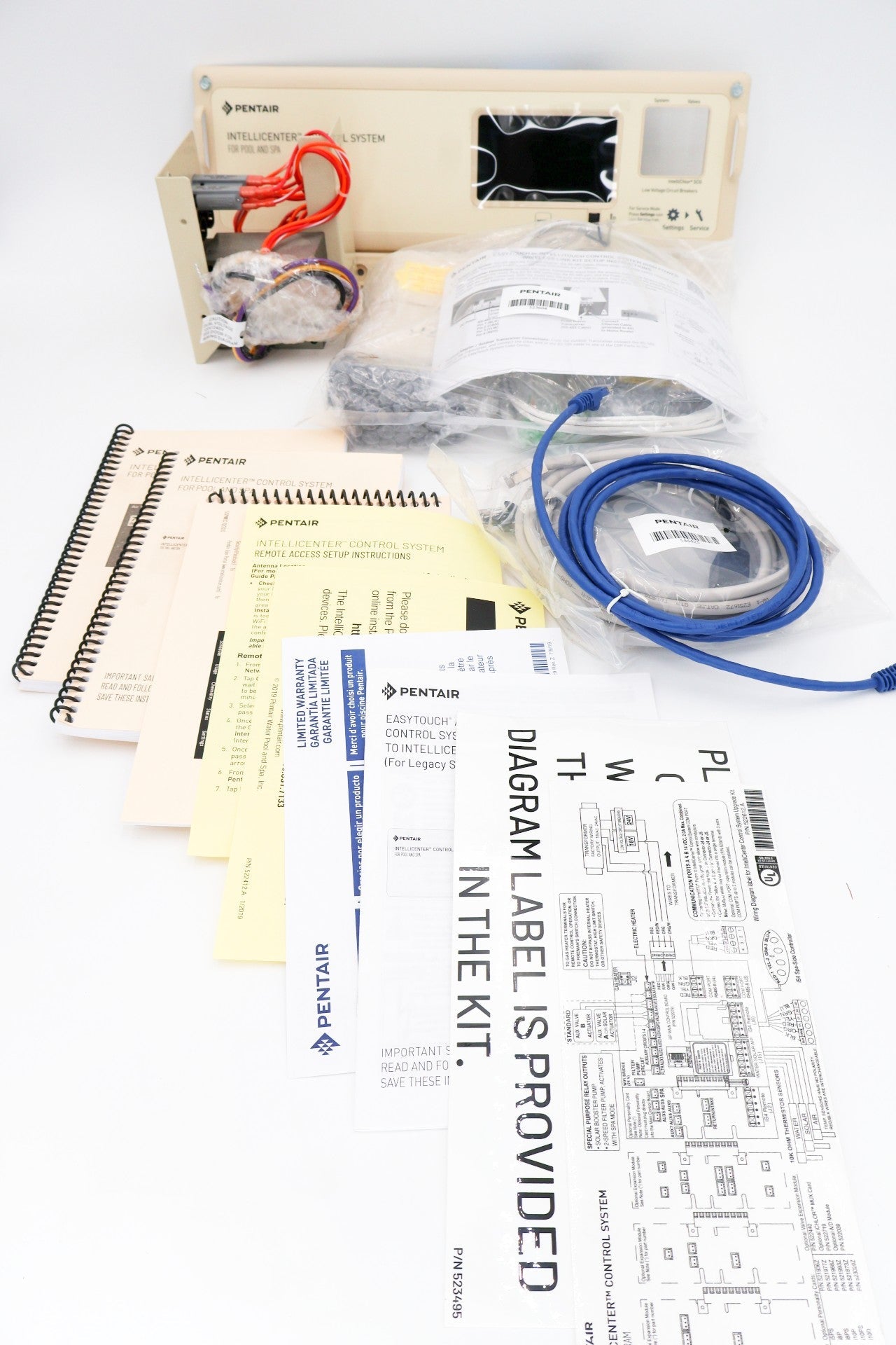 Pentair Intellicenter i10P Upgrade Kit for Easytouch & Intellitouch Automations 522045 - Pool Automation - img-1