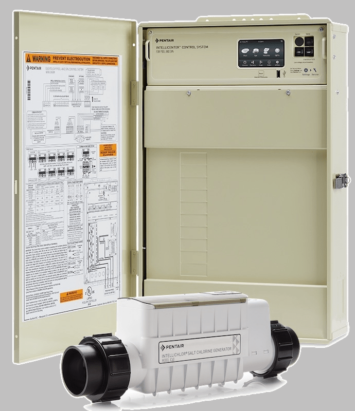 Pentair IntelliCenter Load Center System with i5P Personality Kit & Intellichlor SCG 521905 - Pool Automation - img-1
